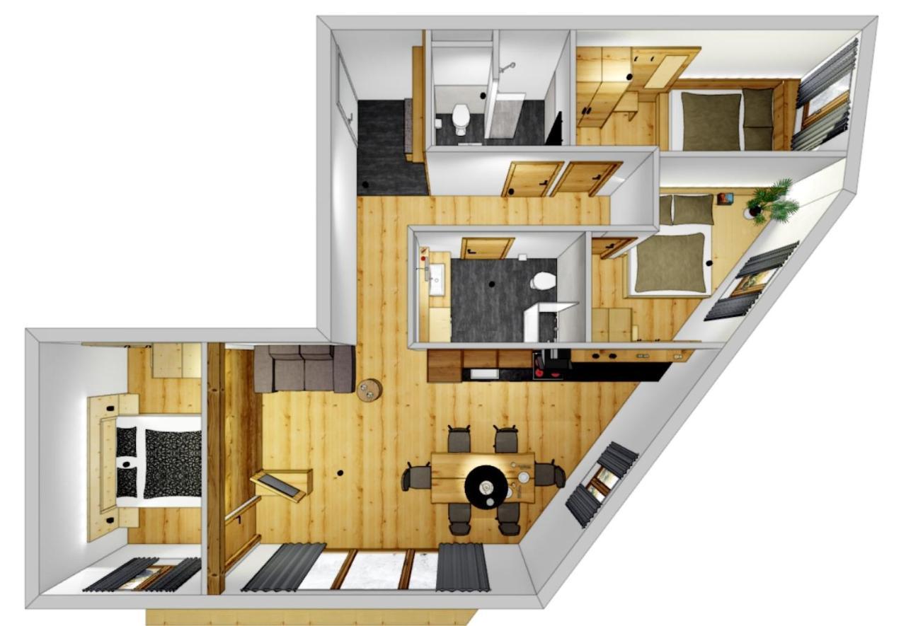 Tiroler Zeitgeist Apartment Fuegen Exterior photo